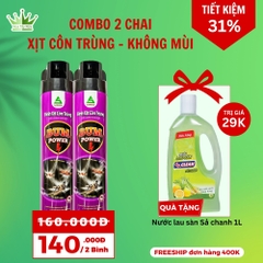 Xịt côn trùng BUM POWER - Chanh