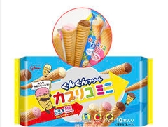 Bánh ốc quế nhân kem Glico 87g