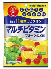 Kẹo Senjaku Multi Vitamin hoa quả tổng hợp 62g