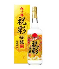 Rượu Sake Vảy Vàng Chai Trắng Takara Shuzo Nhật Bản Chai 1.8L