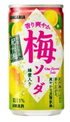 Soda mơ Sangaria 190g