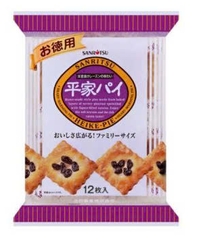 Bánh Nướng Nho Khô Sanritsu 144g (12 cái)