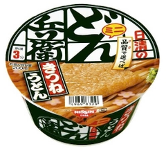 Mì udon mini Nisshin đậu hủ kitsune
