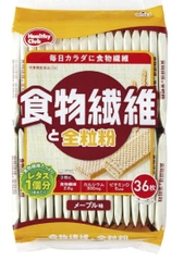 Bánh xốp Hamada Healthy Club bổ sung chất xơ vị lúa mì 259,2g