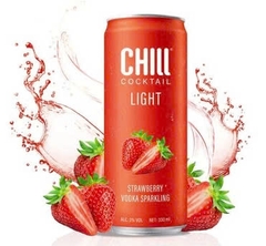 Chill cocktail dâu lon 330ml
