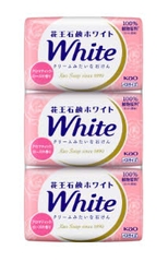 Xà phòng tắm Kao White Soap 130g ( Hương Hoa Hồng)