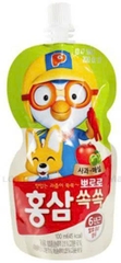 NƯỚC PORORO H.SÂM TÁO-MƠ TÚI 100ML