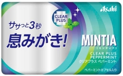 Kẹo ngậm MINTIA CLEAR PLUS PEPPERMINT không đường