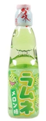 Nước Ramune Hata vị dưa lưới 200ml
