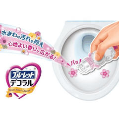 Gel WC set 3 hình bông hoa - hương đào 7.5g x3