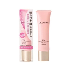Kem lót Cezanne UV Ultra Fit giúp làm đều màu da, giữ lớp nền SPF 30 PA++++ tuýp 30g