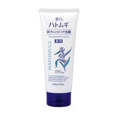 Sữa Rửa Mặt Tẩy Trang Hatomugi (Tuýp 130G)_Hàng Nội Địa Nhật