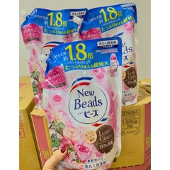 Nước giặt xả Kao New beads hương hương mộc lan và hoa hồng túi 1160g