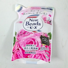 Nước giặt xả Kao New beads hương hương mộc lan và hoa hồng túi 1160g