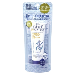 Kem Chống Nắng Hatomugi ý dĩ UV Care & Moisturizing SPF50+ PA++++ 80g Nhật Bản