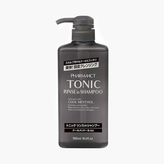 Dầu gội xả bạc hà mát lạnh Pharmaact Tonic cho nam_nội địa nhật (chai 550ml)