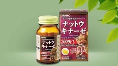 THỰC PHẨM BẢO VỆ SỨC KHỎE VIÊN UỐNG HỖ TRỢ PHÒNG NGỪA ĐỘT QUỴ ORIHIRO NATTOKINASE 60v