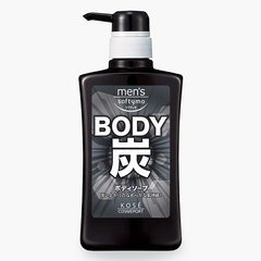 Sữa tắm than hoạt tính cho nam Kose Softymo Không Silicon_nội địa Nhật (chai 550ml)