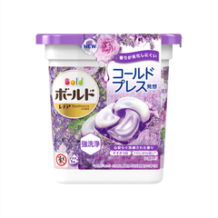 Viên giặt xả Gel Ball 4D P&G Bold 11 viên Hương Lavender