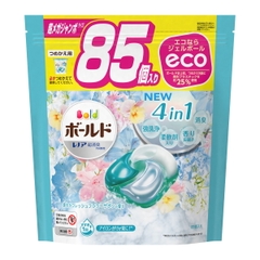 VIÊN GIẶT XẢ BOLD GEL BALL 4D P&G HƯƠNG HOA TƯƠI MÁT TÚI REFILL 85 VIÊN