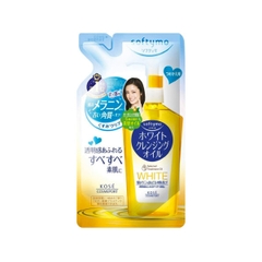 DẦU TẨY TRANG DƯỠNG TRẮNG DA SOFTYMO TÚI REFILL 200 ML