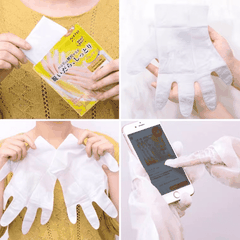 Mask làm mềm da bàn tay 18ml - Túi màu vàng