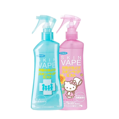 Xịt chống mũi và côn trùng cho bé Skin Vape Nhật Bản -Chai hồng