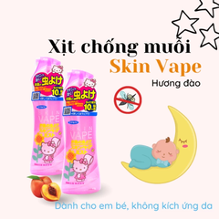 Xịt chống mũi và côn trùng cho bé Skin Vape Nhật Bản -Chai hồng