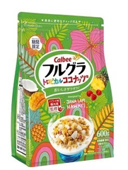 Ngũ cốc Calbee hoa quả nhiệt đới (xanh lá)-600g