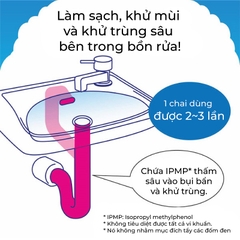 CHAI XỊT TẠO BỌT VỆ SINH ĐƯỜNG ỐNG NƯỚC SINH HOẠT EARTH RAKU HAPI 200ml