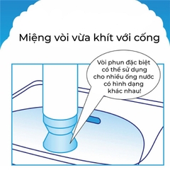 CHAI XỊT TẠO BỌT VỆ SINH ĐƯỜNG ỐNG NƯỚC SINH HOẠT EARTH RAKU HAPI 200ml