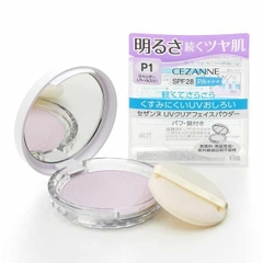 Phấn phủ Cezanne SPF 28 PA+++ 10g MÀU P1 TÍM