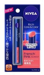 Son Dưỡng Nivea Rich Care & Color Sheer Red SPF 20PA++ Màu French Pink