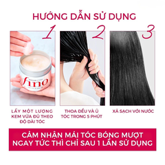 Kem Ủ Tóc Fino Premium Touch Cải Thiện Tóc Hư Tổn 230g_Nội Địa Nhật