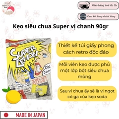 Kẹo siêu chua Super vị chanh 90gr