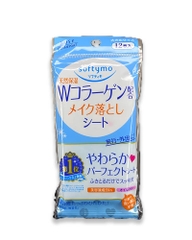 Khăn Ướt Tẩy Trang Dưỡng Ẩm Bổ Sung Collagen Softymo Kosé Gói 52 Miếng_Nội Địa Nhật