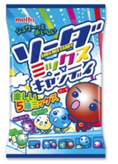 Kẹo soda Meito 5 vị 96gr