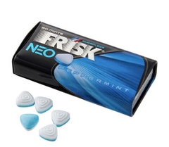 Kẹo ngậm bạc hà Frisk Neo Peppermint-hộp 50V