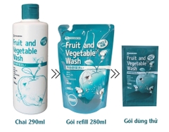 NƯỚC RỬA RAU QUẢ CHINOSHIO GÓI 10 ML
