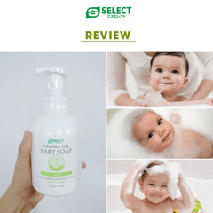 Sữa tắm tinh dầu thơm thiên nhiên cho bé S Select dạng bọt_Nội Địa Nhật