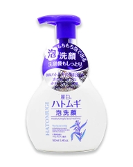 Sữa Rửa Mặt Tạo Bọt Dưỡng Ẩm Và Làm Sáng Da Hatomugi (Chai 160Ml)_Hàng Nội Địa Nhật