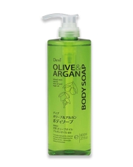 Sữa Tắm Dưỡng Ẩm Chiết Xuất Dầu Olive & Argan_Nội Địa Nhật (Chai 800Ml)