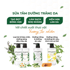 Sữa Tắm Tạo Bọt Dưỡng Trắng Và Làm Mềm Mịn Da Softymo Natu Savon Kosé Hương Cam Yuzu Và Mật Ong