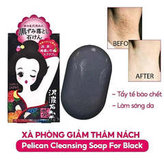 Xà Phòng Trị Thâm Nách Pelican For Back Nội Địa Nhật 80g