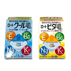 Nhỏ Mắt Rohto Nhật Bản 12ml bổ sung Vitamin chống khô và mỏi mắt