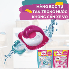 VIÊN GIẶT XẢ BOLD GEL BALL 4D P&G HƯƠNG HOA TƯƠI MÁT TÚI REFILL 85 VIÊN