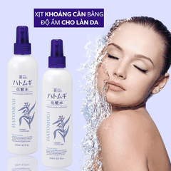 Xịt Khoáng Dưỡng Ẩm Sáng Da Hatomugi Chiết Xuất Ý Dĩ 250mL_Nội Địa Nhật