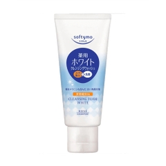 Sữa Rửa Mặt & Tẩy Trang Tạo Bọt Dưỡng Trắng Da Softymo Tuýp 60G