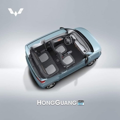 Xe điện Wuling Mini EV - LV1 ( Xanh Lưu Ly)