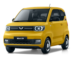 Xe điện Wuling Mini EV – LV2 ( màu Vàng chanh- nóc đen)